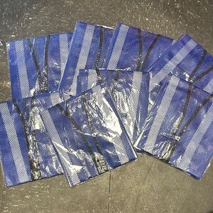 Blue Mesh Construction Safety Vests - Lot of 8